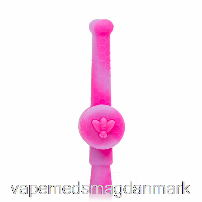 Vape Med Smag Stratus Reclaimer Honning Dipper Silikone Dup Halm Bubblegum (magenta / Lilla)